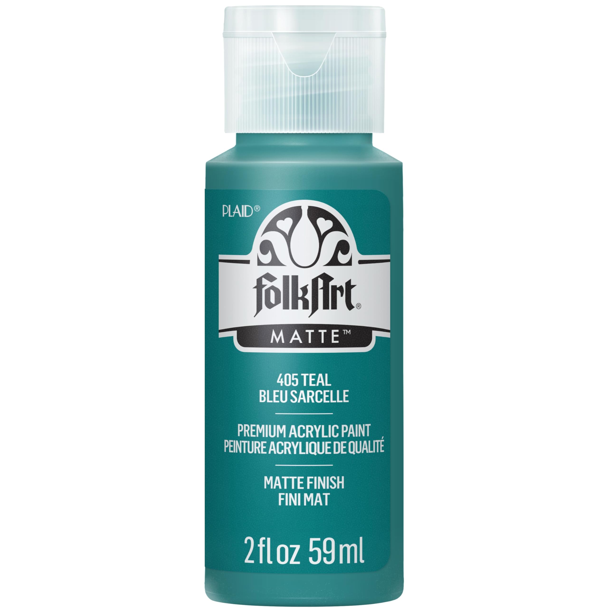 お値段変わりましたarly teal。t Amazon.com: FolkArt Acrylic Paint in Assorted Colors (2 oz), 405